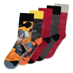 Naruto Shippuden pack 5 paires de chaussettes 35-38 | 8718526217056