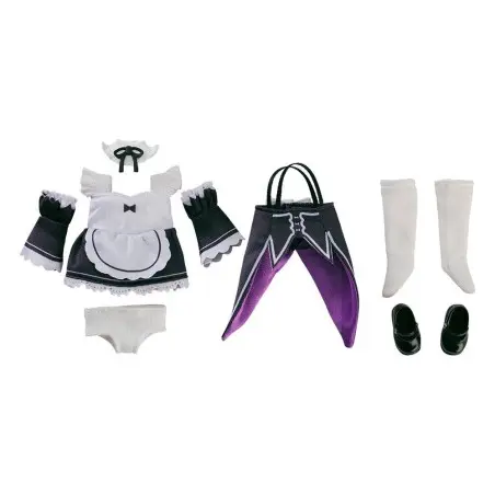 Re:ZERO -Starting Life in Another World- accessoires pour figurines Nendoroid Doll Outfit Set Rem/Ram  | 4580590171732