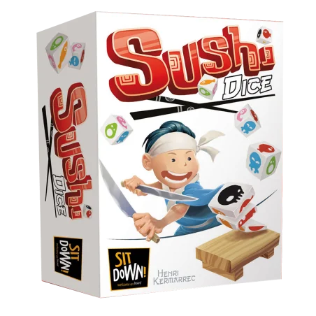 jeu : Sushi Dice éditeur : Sit-Down! version française