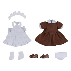 Original Character accessoires pour figurines Nendoroid Doll Outfit Set: Maid Outfit Mini (Brown) 