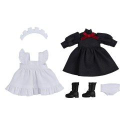 Original Character accessoires pour figurines Nendoroid Doll Outfit Set: Maid Outfit Long (Black) 