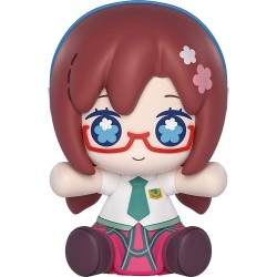 Rebuild of Evangelion figurine Chibi Huggy Good Smile Mari Makinami Illustrious: School Uniform Ver. 6 cm