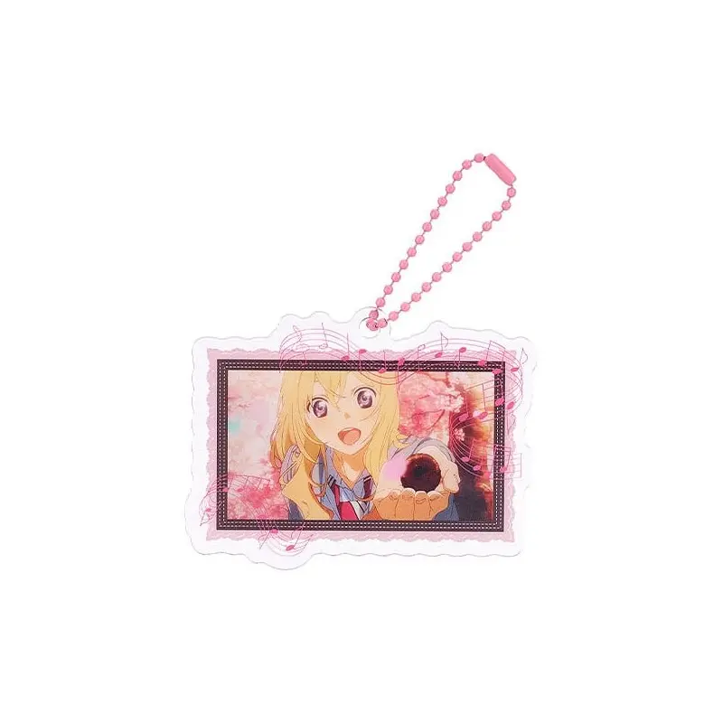 Your Lie in April Acrylic porte-clés Anime Scene A 8 cm | 4580590190863