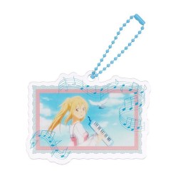 Your Lie in April Acrylic porte-clés Anime Scene D 8 cm