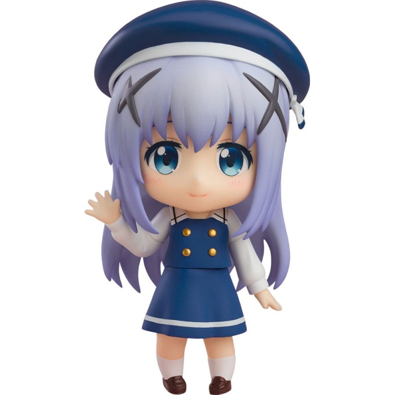 Is the Order a Rabbit figurine Nendoroid Chino: Winter Uniform Ver. 10 cm | 4580590198135