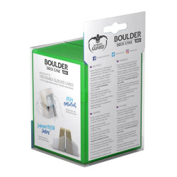 Product: Boulder Deck Case 100+ Standaardmaat Emerald
Merk: Ultimate Guard