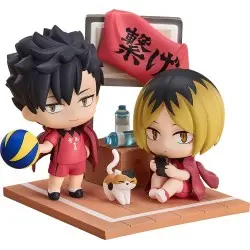 Haikyu!! pack 2 mini figurines Qset Tetsuro Kuroo & Kenma Kozume 9 cm     | 4580590200418