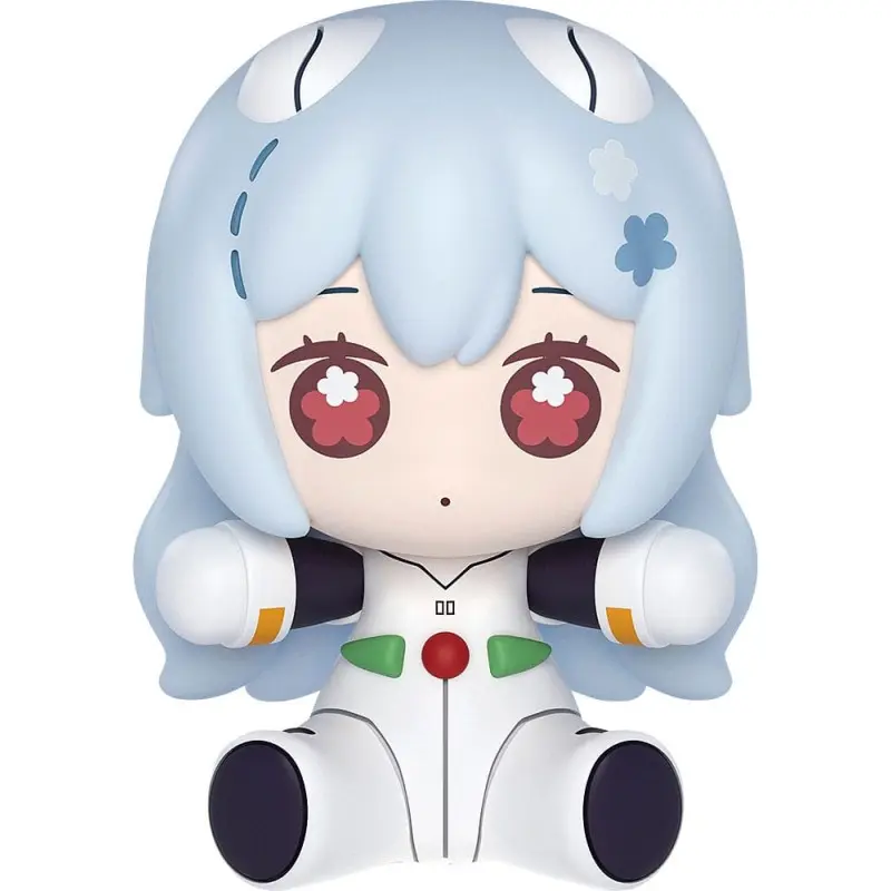 Neon Genesis Evangelion: Rebuild of Evangelion figurine Chibi Huggy Good Smile Rei Ayanami: Long Hair Ver. 7 cm | 4580416928373