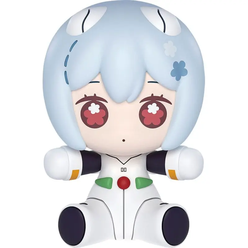 Neon Genesis Evangelion: Rebuild of Evangelion figurine Chibi Huggy Good Smile Rei Ayanami: Plugsuit Ver. 7 cm | 4580416928427