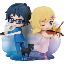 Your Lie in April pack 2 mini figurines Qset Kaori Miyazono & Kosei Arima 9 cm 