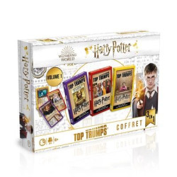 jeu : Top Trumps - Coffret 3 en 1 Harry Potter Volume 1 éditeur : Winning Moves version française