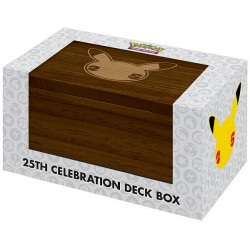 licence : Pokémon produit : UP - Pokémon 25Th Celebration Deck Box marque : Ultra Pro