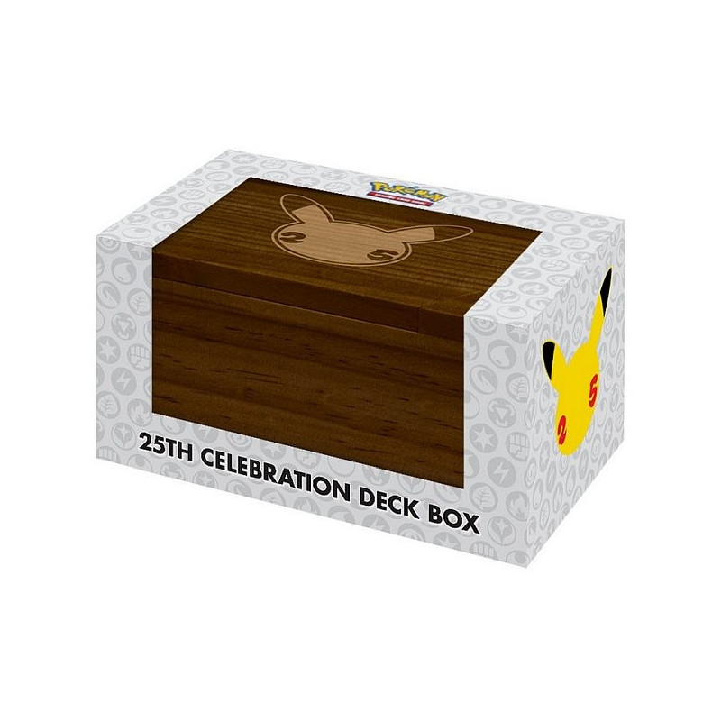 licence : Pokémon produit : UP - Pokémon 25Th Celebration Deck Box marque : Ultra Pro