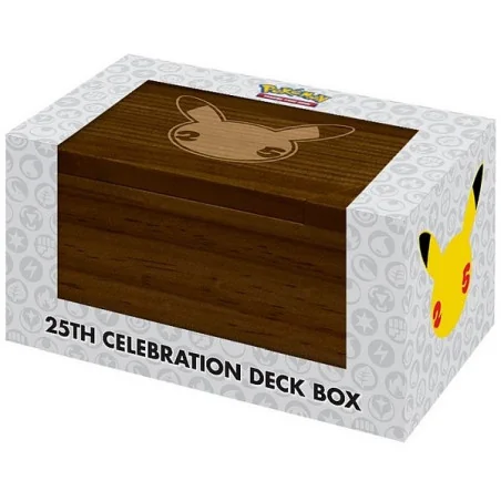 Licentie: Pokémon
Product: UP - Pokémon 25e Celebration Deck Box
Merk: Ultra Pro