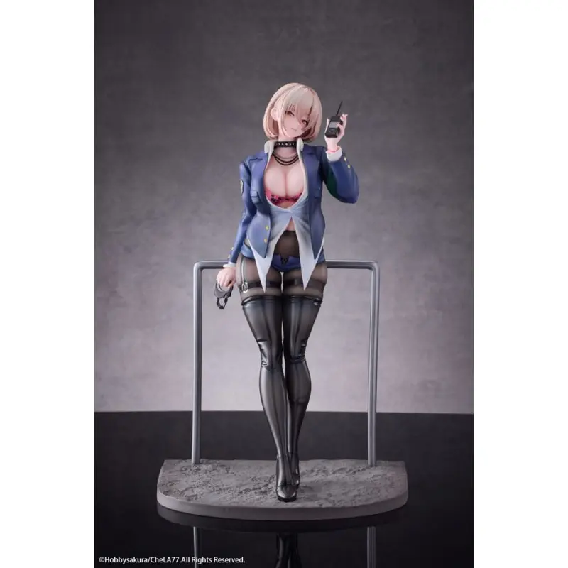 Original Illustration statuette PVC 1/6 Naughty Police Woman Illustration by CheLA77 27 cm  | 6974982160417