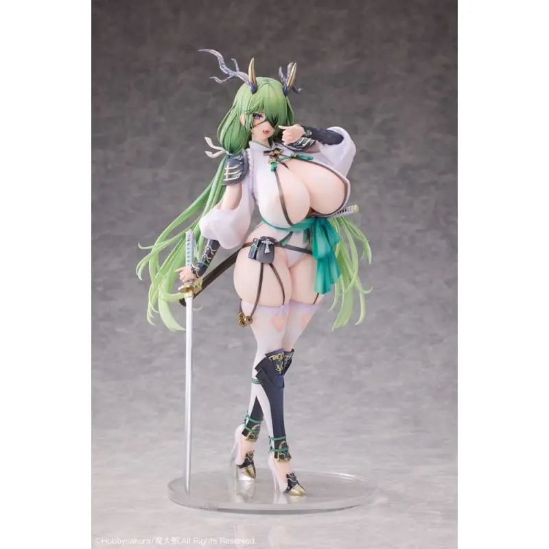 Original Character statuette PVC 1/6 Dokuganryu-chan Illustrated by Mataro 30 cm | 6974982160783