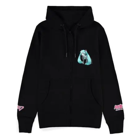 Hatsune Miku sweater à capuche Black (S) | 8718526393125