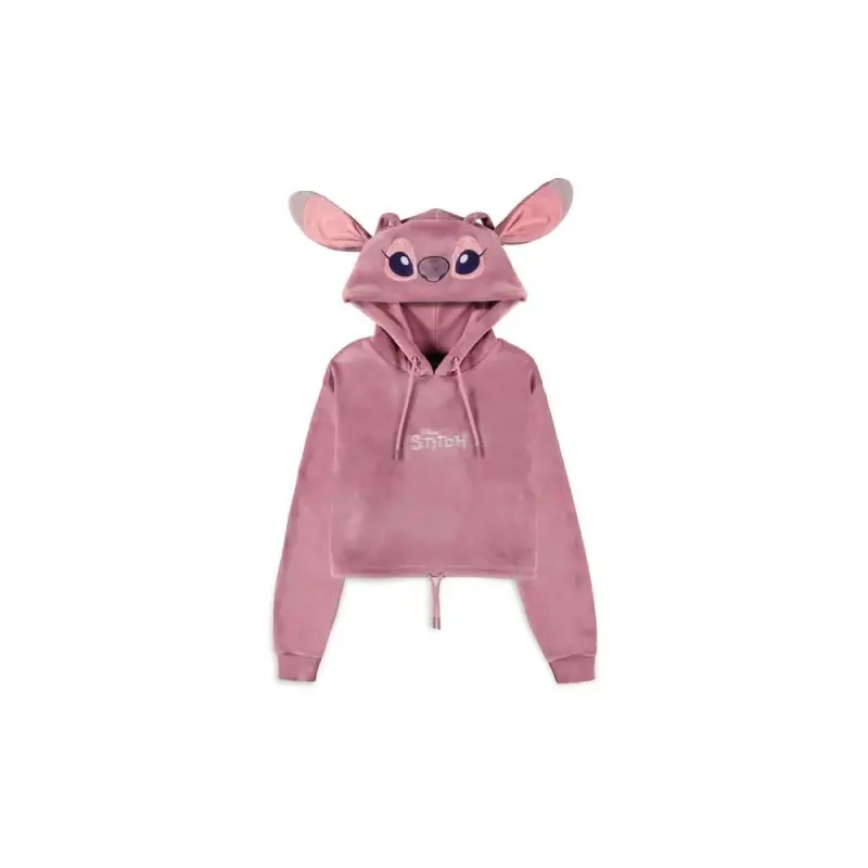 Lilo & Stitch Cropped Sweater à capuche Angel (L) | 8718526677683