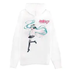 Hatsune Miku sweater à capuche White (L)