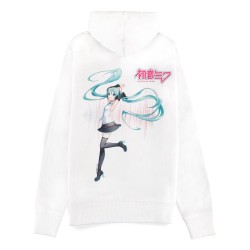 Hatsune Miku sweater à capuche White (XL)