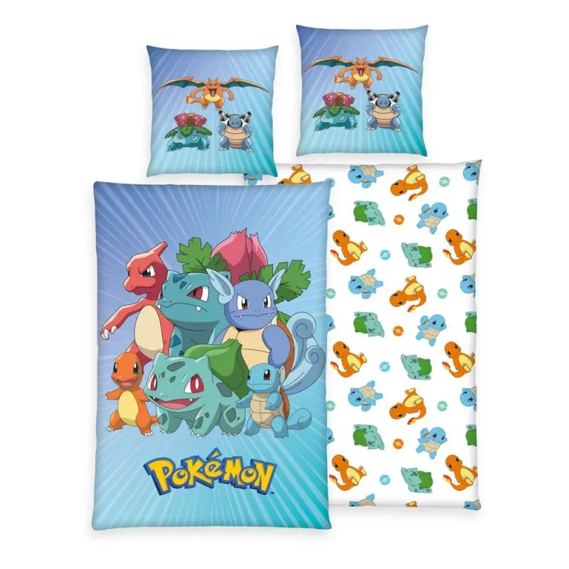 Pokemon parure de lit Group B 135 x 200 cm / 80 x 80 cm | 4006891983268