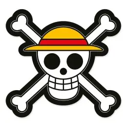 One Piece oreiller Jolly Roger 33 cm       | 4006891990099