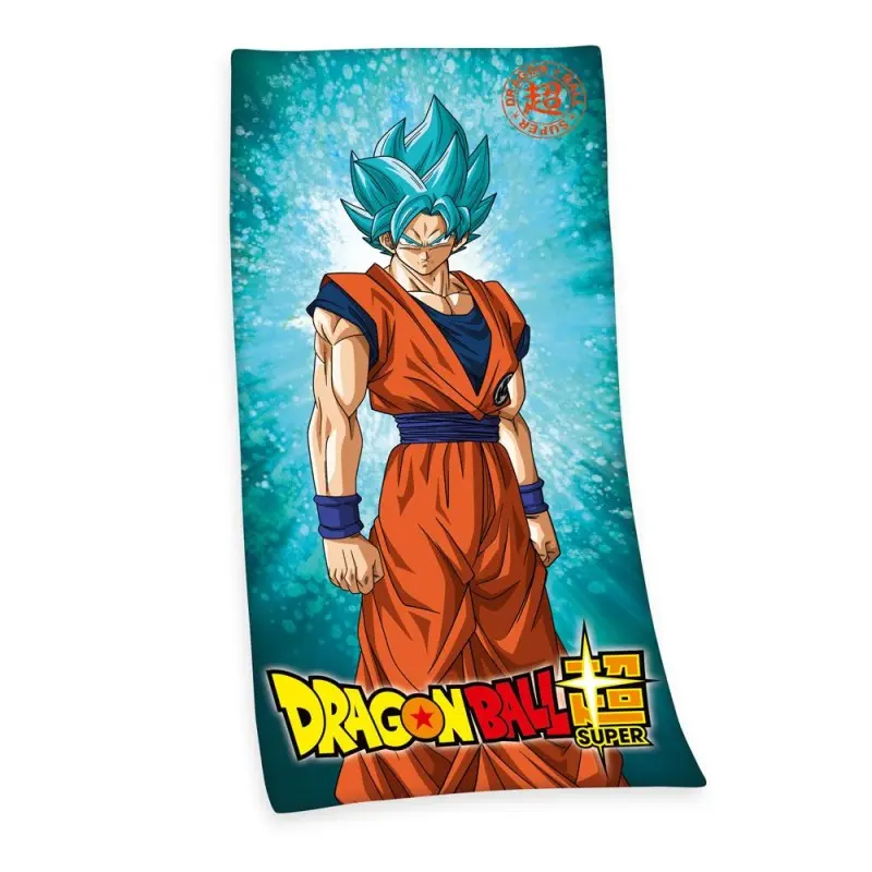 Dragon Ball Super serviette de bain Super Saiyan God Super Saiyan Son Goku 150 x 75 cm | 4006891933911