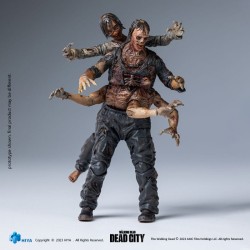 The Walking Dead figurine 1/18 Exquisite Mini Dead City Walker King 11 cm