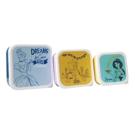 Disney: Princess Colour Pop Snack Box Set of 3 | 5055453495908