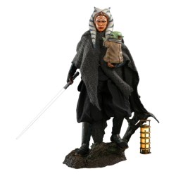 Star Wars The Mandalorian pack 2 figurines 1/6 Ahsoka Tano & Grogu 29 cm