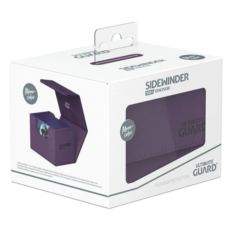 Product: Sidewinder 100+ XenoSkin Monocolor purple
Brand: Ultimate Guard