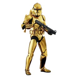 Star Wars figurine 1/6 Clone Trooper (Gold Chrome Version) Exclusive 30 cm