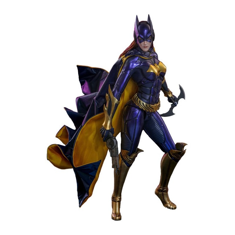 Batman Arkham Knight figurine Videogame Masterpiece 1/6 Batgirl (Purple and Gold Version) Exclusive 30 cm