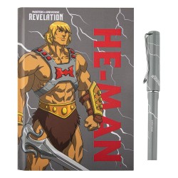 Les Maîtres de l'univers : Révélation He-Man Thunder Deluxe Notebook Set (carnet de notes + stylo)