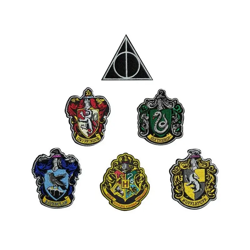 Harry Potter pack 6 écussons House Crests | 3760166566440