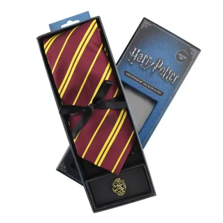 Harry Potter set cravate & badge Gryffondor | 4895205600638