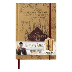 Harry Potter carnet de notes A5 Marauder's Map