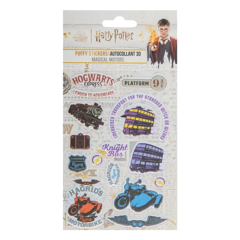 Harry Potter Puffy autocollants Magical Motors | 4895205608986