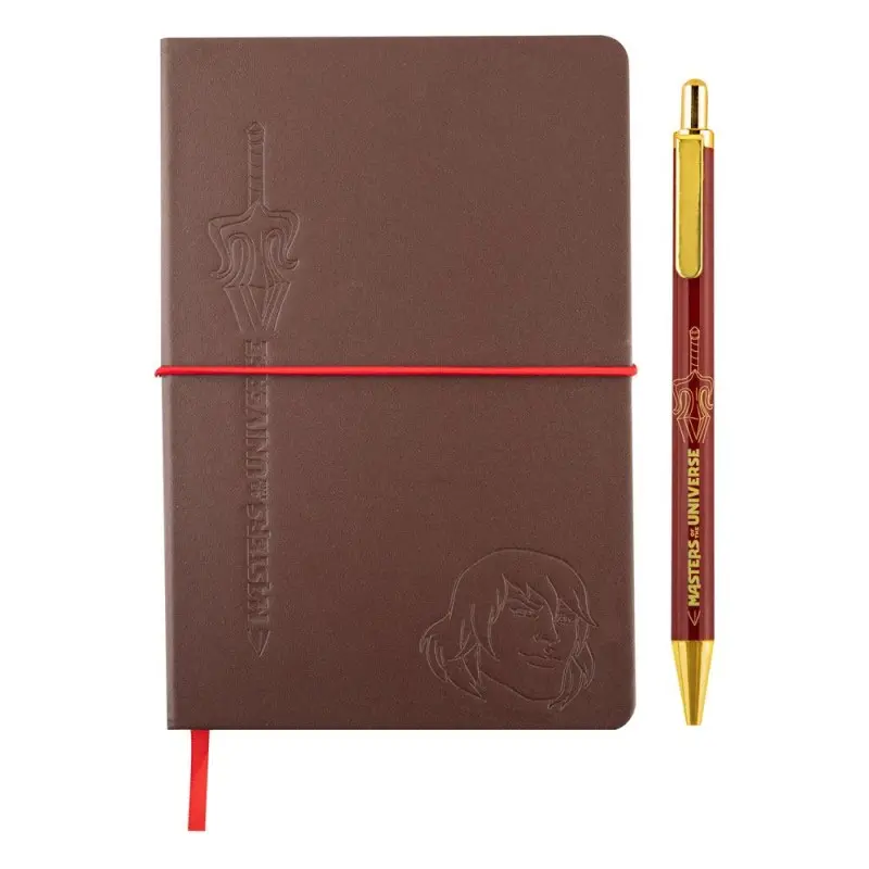 Les Maîtres de l'univers : Révélation Notebook Set (carnet de notes + stylo) He-Man with Sword  | 4895205609945