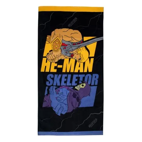 Les Maîtres de l´Univers serviette de bain He-Man & Skeletor 140 x 70 cm | 4895205610576