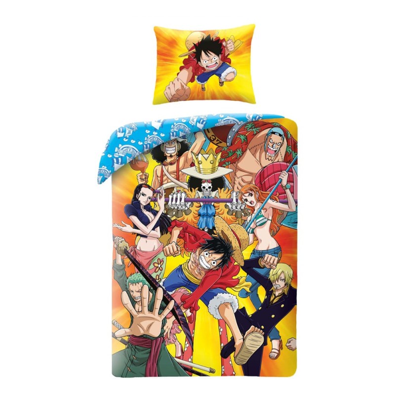 One Piece parure de lit Ver. 3 140 x 200 cm / 70 x 90 cm    | 5904209610648