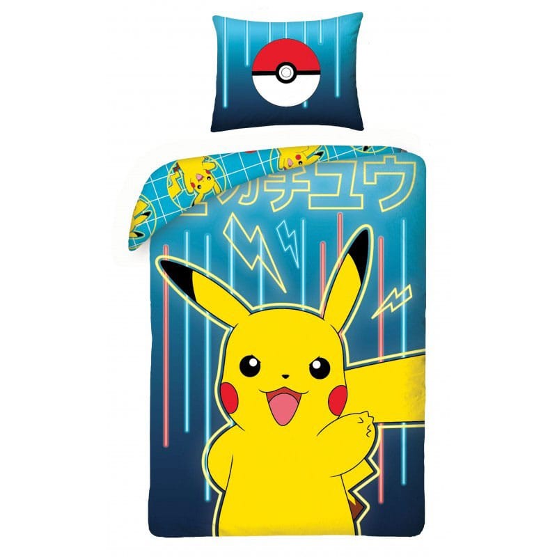 Pokémon parure de lit Pikachu 140 x 200 cm / 70 x 90 cm   | 5902729047197