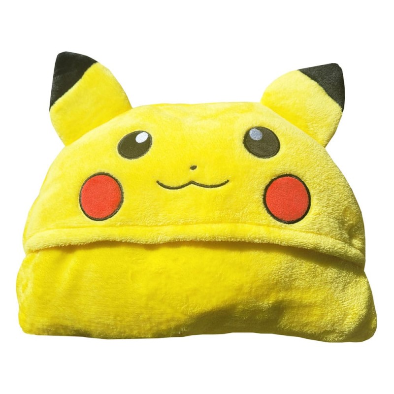 Pokémon Coral couverture à capuche Pikachu 120 x 150 cm     | 5904209611584