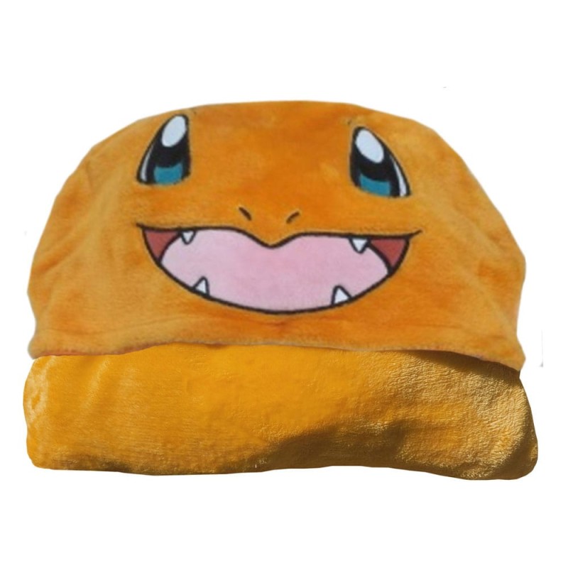 Pokémon Coral couverture à capuche Salamèche 120 x 150 cm     | 5904209611591