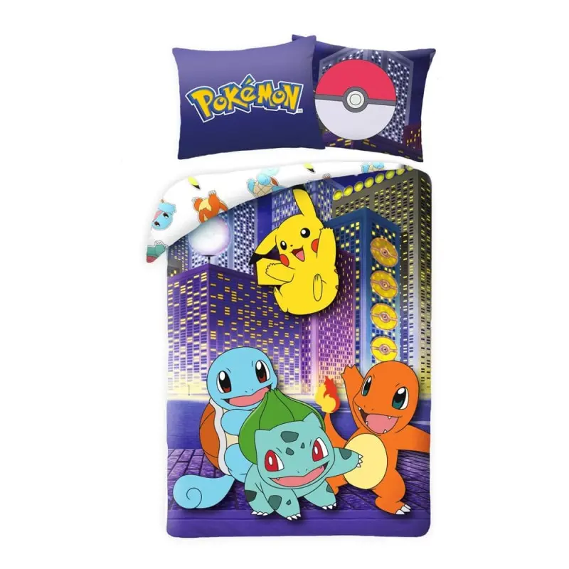 Pokémon parure de lit Ver. 3 140 x 200 cm / 70 x 90 cm    | 5904209608263