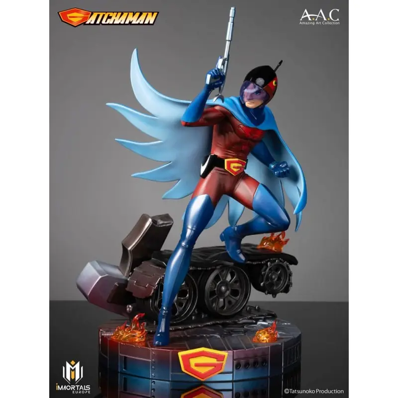 Gatchaman statuette Amazing Art Collection Joe the Condor, Expert in Shooting 34 cm | 3770010017134