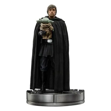 Star Wars The Mandalorian statuette 1/10 Art Scale Luke Skywalker et Grogu 21 cm | 0618231950362