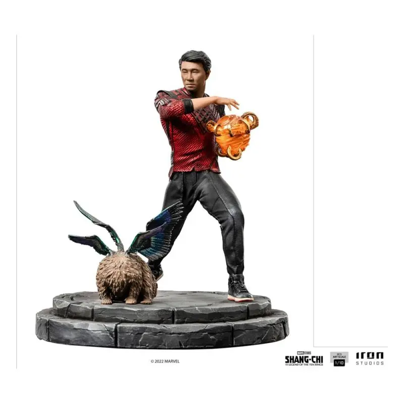 Shang-Chi et la Légende des Dix Anneaux statuette BDS Art Scale 1/10 Shang-Chi & Morris 19 cm | 0618231951086