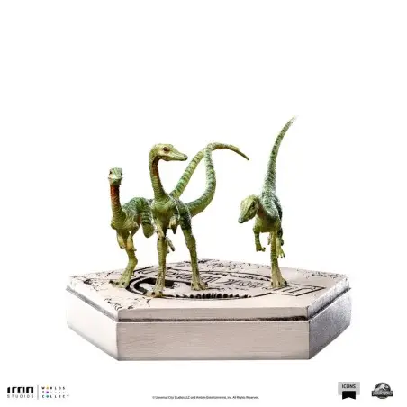 Jurassic World Icons statuette Compsognathus 5 cm | 0618231952007