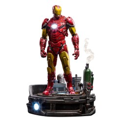 Marvel statuette 1/10 Deluxe Art Scale Iron Man Unleashed 23 cm